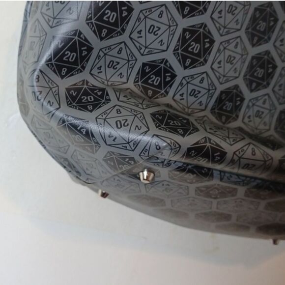 ThinkGeek Stylish Gray Hexagon Tote Bag - Picture 2 of 15